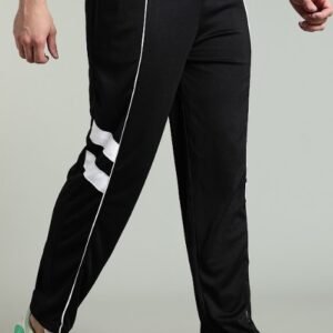 TP003||Black-White || Track Pant