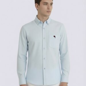 LS 003|| Ice Blue || Full Sleeve Shirt
