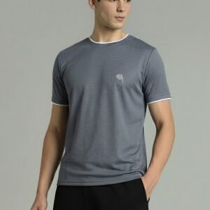 RHSO1A||Charcoal Grey|| Round Neck Half