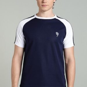RHS002||NAVY|| Round Neck Half-CS
