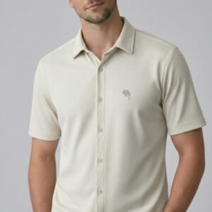 TS 001|| White|| Half Sleeve Shirt