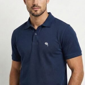 PR46 ||NAVY|| 100% Cotton T-Shirt