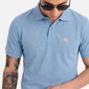 PR3 SS 008B|| SKY BLUE|| 100% Cotton T-Shirt